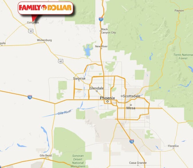 More Photos Of 26645 S Hwy 89, Congress Freestanding For Lease