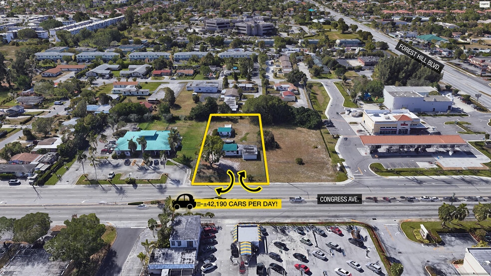 Primary Photo Of 1801 S Congress Ave, West Palm Beach Land For Sale
