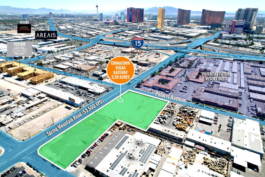 More Photos Of 3520 Spring Mountain Rd, Las Vegas Land For Sale