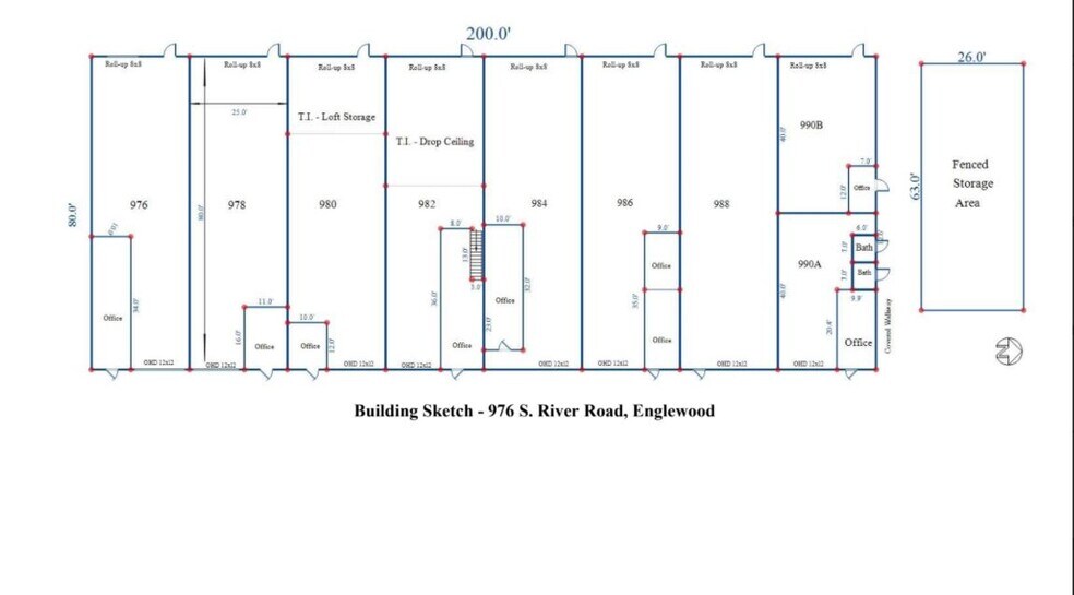 More Photos Of 976 S River Rd, Englewood Warehouse For Lease
