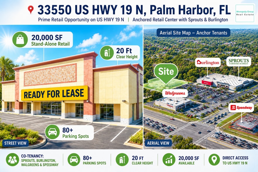 Primary Photo Of 33550 US Highway 19 N, Palm Harbor Freestanding For Lease