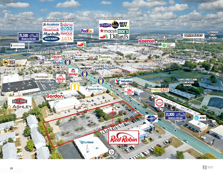 More Photos Of 317 Mid Rivers Mall Dr, Saint Peters Restaurant For Sale