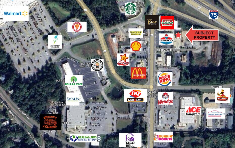 More Photos Of Tradewinds Drive @ N Lee Street, Forsyth General Retail For Sale