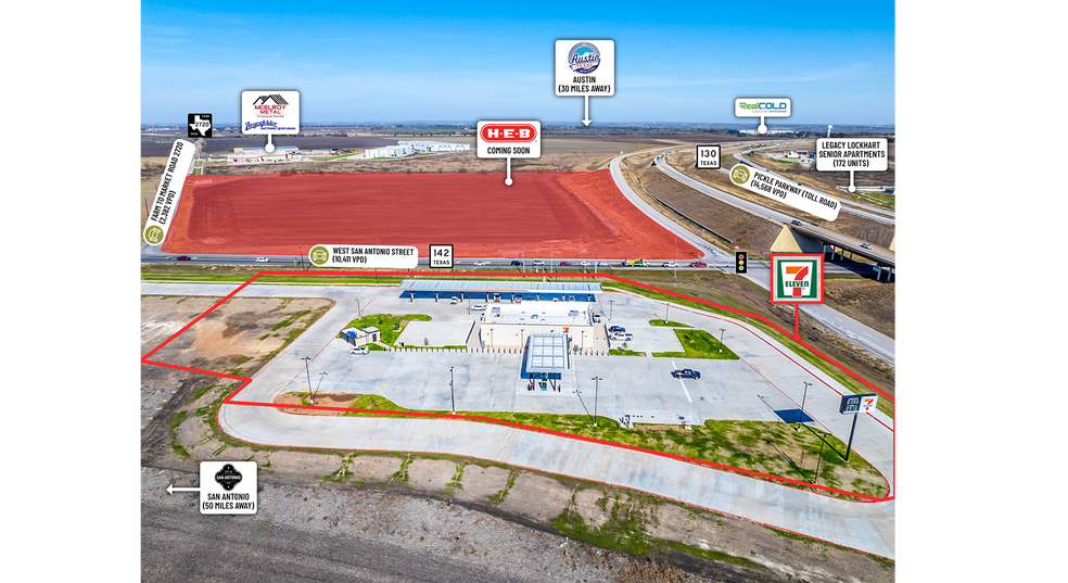 More Photos Of 2410 W San Antonio St, Lockhart Convenience Store For Sale