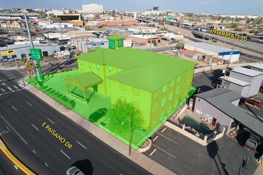 Primary Photo Of 5640 E Paisano Dr, El Paso Hotel For Sale