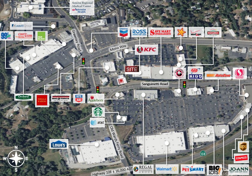 More Photos Of 880 Sanguinetti Rd, Sonora General Retail For Lease