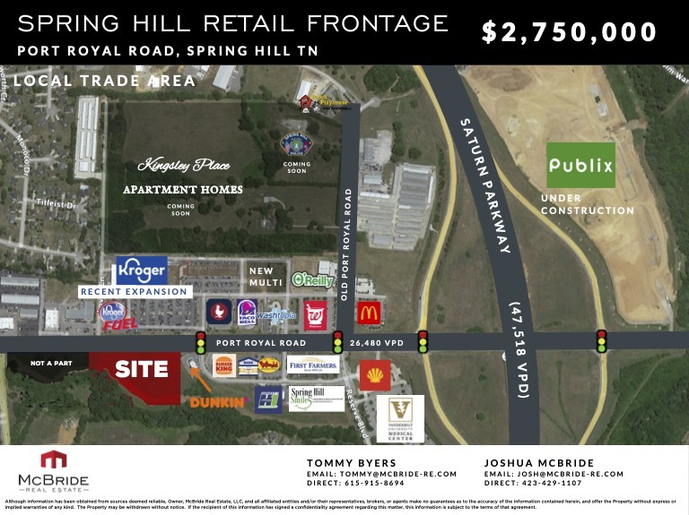 Primary Photo Of 4885 Port Royal Rd, Spring Hill Land For Sale