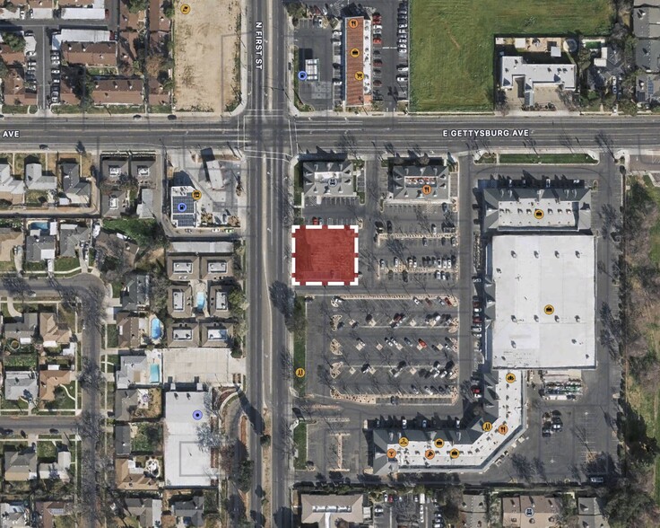 Primary Photo Of N 1st & Gettysburg Ave, Fresno Land For Lease