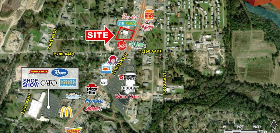 Primary Photo Of 980 S Eufaula Ave, Eufaula General Retail For Sale
