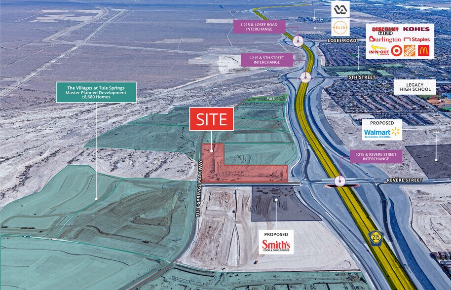 More Photos Of 215 Beltway & Revere Street, North Las Vegas Land For Lease