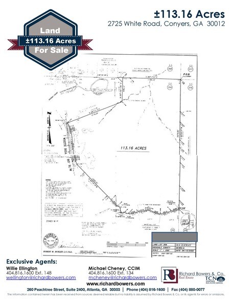 More Photos Of 2725 White Rd NE, Conyers Land For Sale