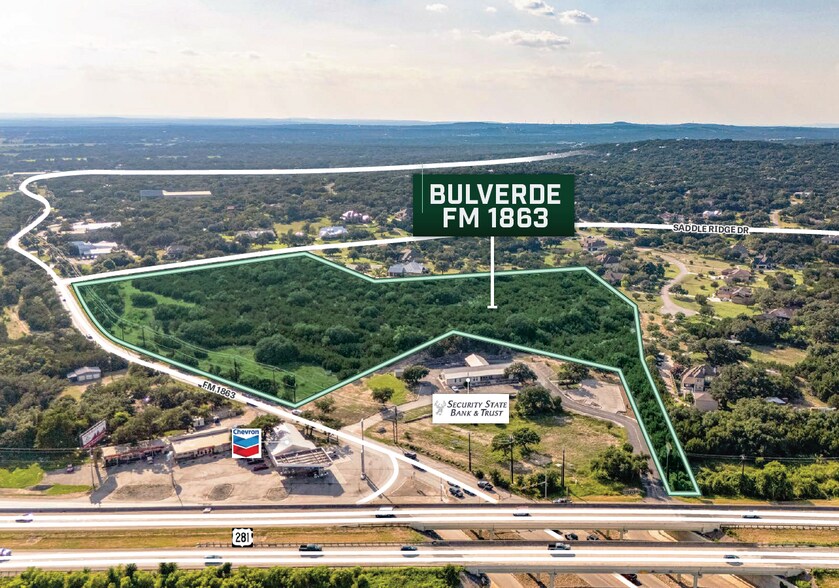 More Photos Of FM 1863 & 281 hwy, Bulverde Land For Sale