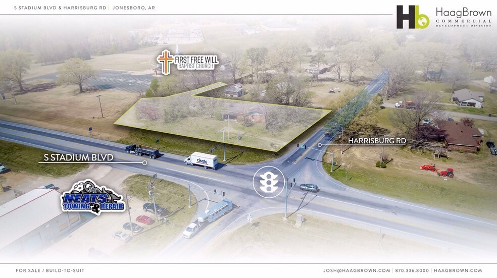 More Photos Of 5325 Stadium Blvd, Jonesboro Land For Sale