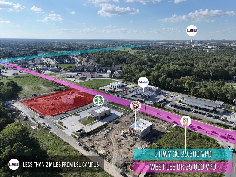 More Photos Of 805 W Lee Dr, Baton Rouge Restaurant For Sale