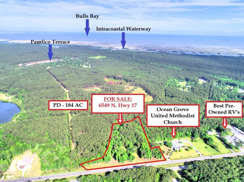 More Photos Of 6549 Highway 17 Hwy, Awendaw Land For Sale