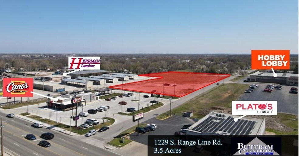 Primary Photo Of 1229 S Range Line Rd, Joplin Land For Sale