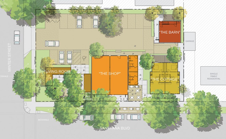 More Photos Of 613 E Santa Ana Blvd, Santa Ana Storefront Retail Residential For Lease