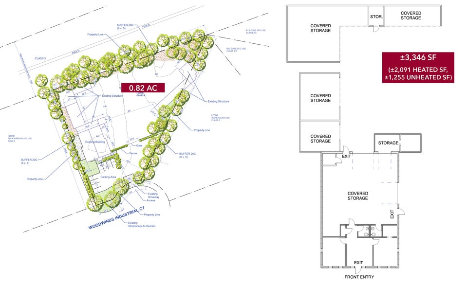 More Photos Of 117 Woodwinds Industrial Ct, Cary Flex For Sale
