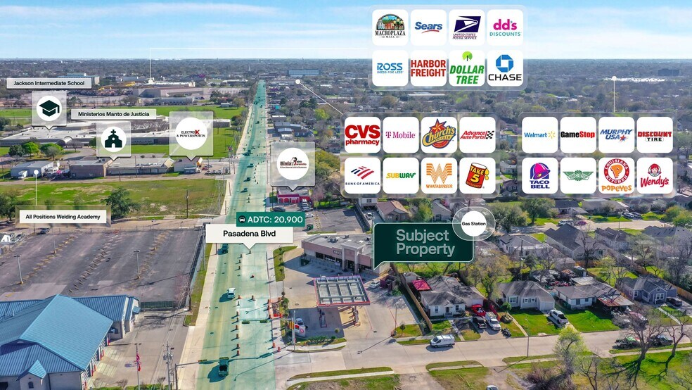 More Photos Of 524 Pasadena Blvd, Pasadena General Retail For Sale