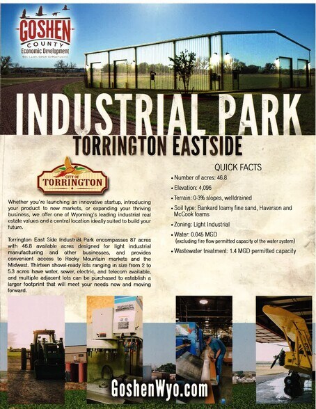 More Photos Of 800 Industrial Park Ave, Torrington Land For Sale