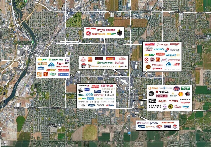 More Photos Of 2455 E 25th St, Idaho Falls General Retail For Lease