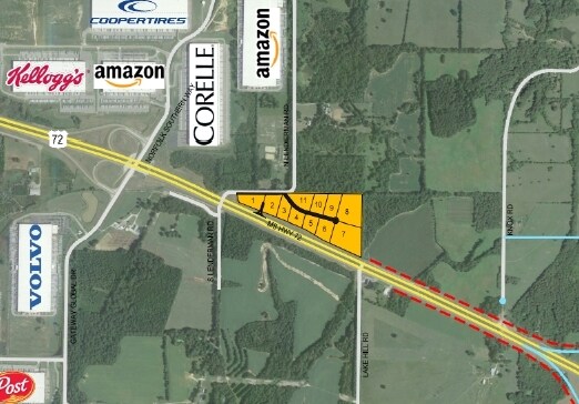 Primary Photo Of N Lenderman Rd, Byhalia Land For Sale