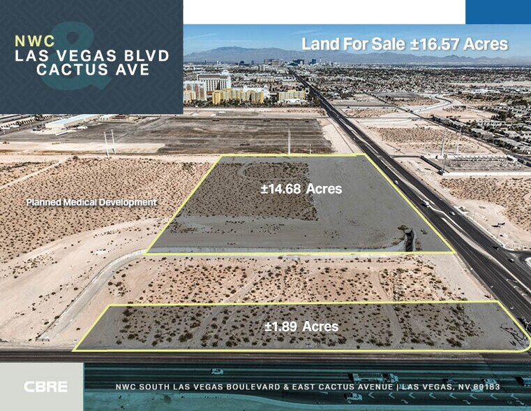 Primary Photo Of Las Vegas Blvd @ Cactus Ave, Las Vegas Land For Sale