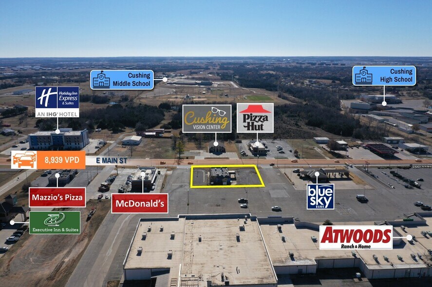 More Photos Of 2210 E Main St, Cushing Fast Food For Sale