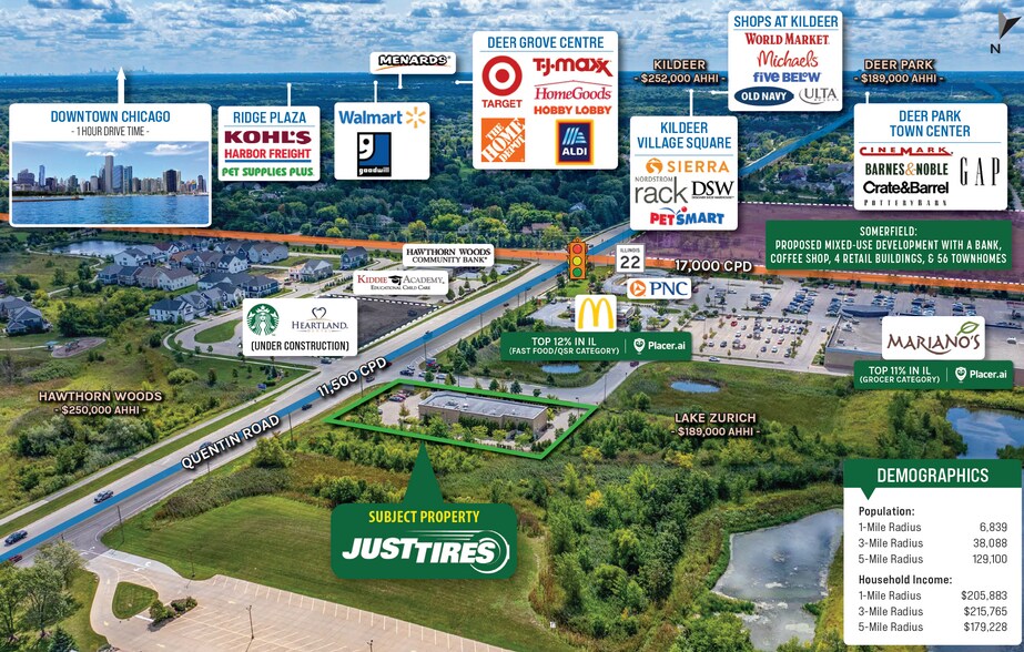 More Photos Of 175 Quentin Rd, Lake Zurich Auto Repair For Sale