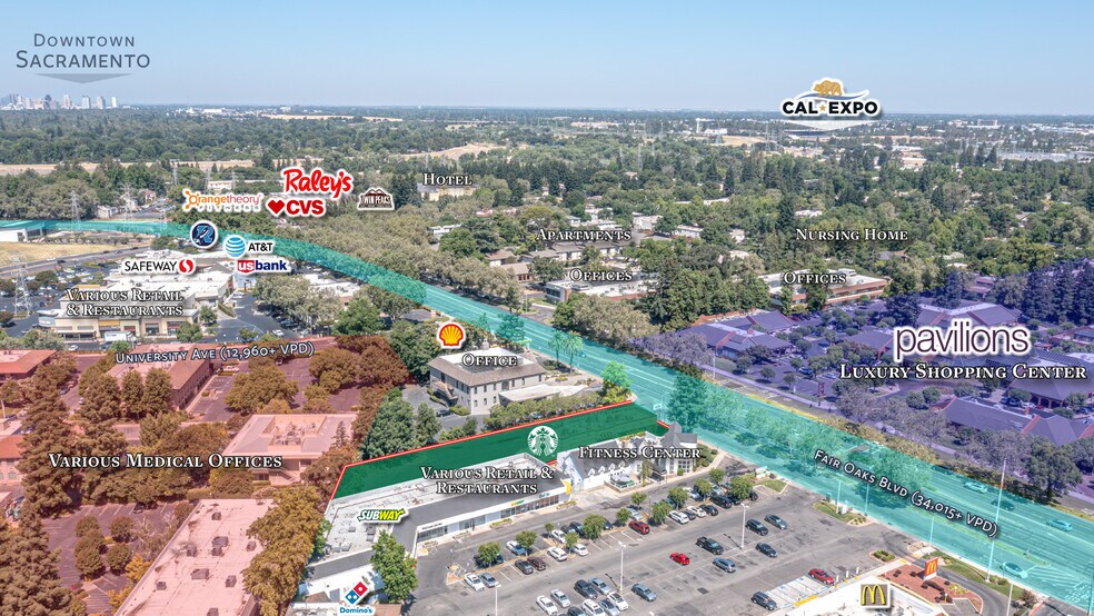 More Photos Of 2300 Fair Oaks Blvd, Sacramento Freestanding For Sale