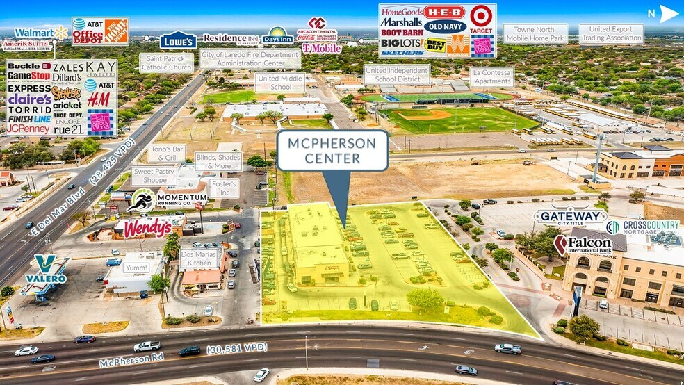 More Photos Of 7718 McPherson Rd, Laredo Freestanding For Sale