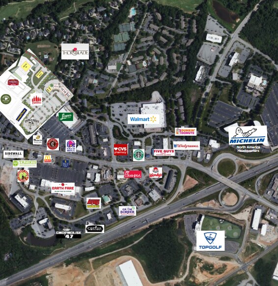 More Photos Of 23-31 Milestone Plz, Greenville Storefront Retail Office For Lease