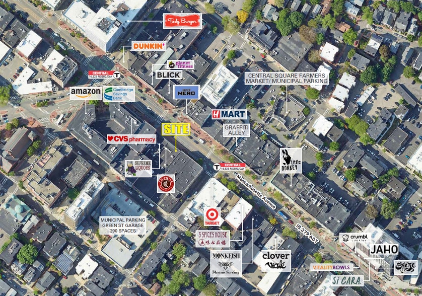 More Photos Of 596-600 Massachusetts Ave, Cambridge Storefront Retail Office For Lease