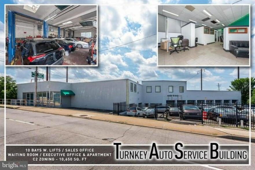 Primary Photo Of 3605 Wilkens Ave, Baltimore Auto Repair For Sale