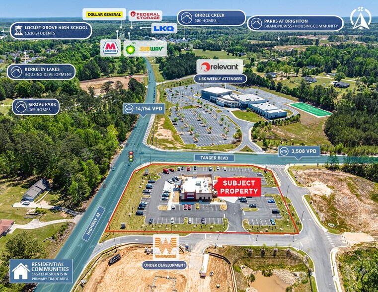 More Photos Of 3325 Tanger Blvd, Locust Grove Land For Sale
