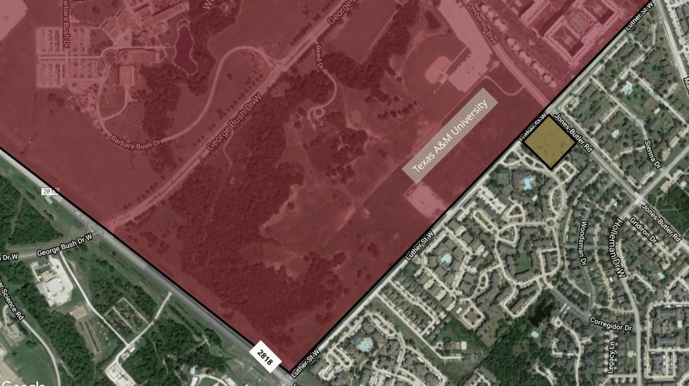 Primary Photo Of 501 Luther St W, College Station Land For Sale