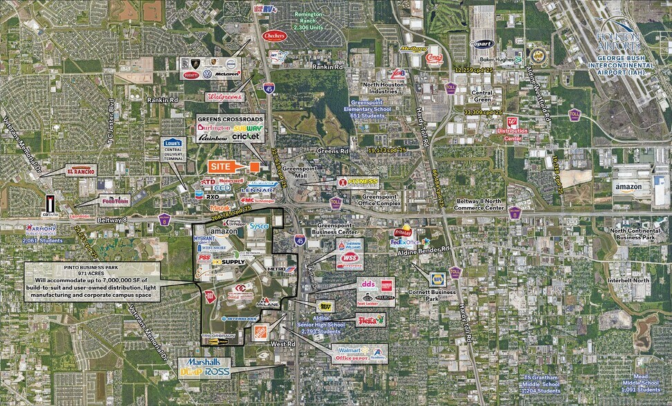 More Photos Of 251 W Greens Rd, Houston Department Store For Lease