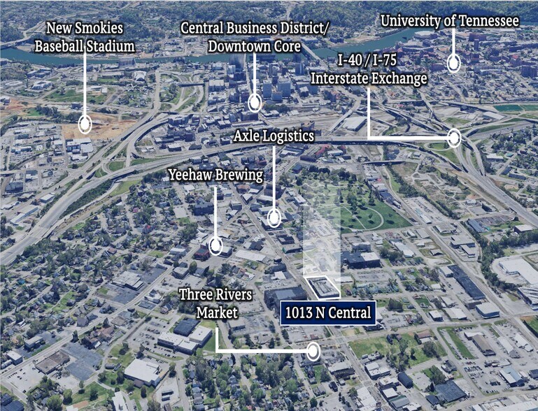 More Photos Of 1013 N Central St, Knoxville Warehouse For Sale