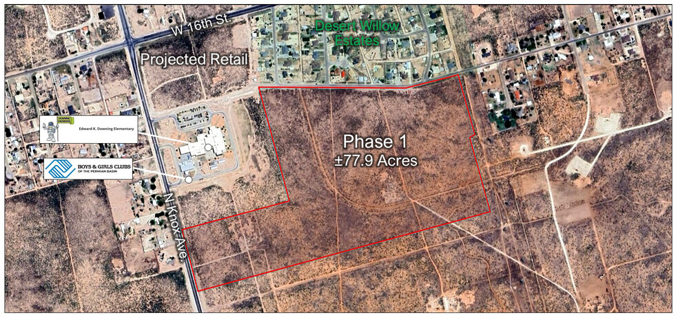 Primary Photo Of Knox Ave. Ave, Odessa Land For Sale