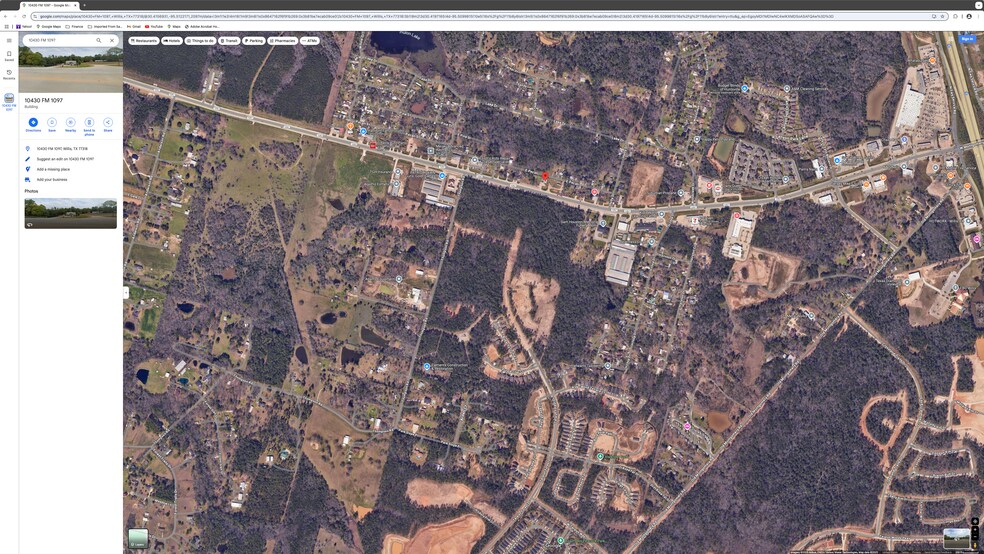 More Photos Of 10430 Fm 1097 Rd W, Willis Freestanding For Lease