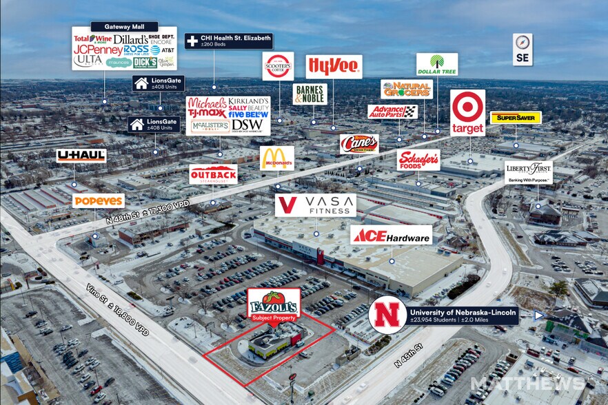 More Photos Of 4603 Vine St, Lincoln General Retail For Sale