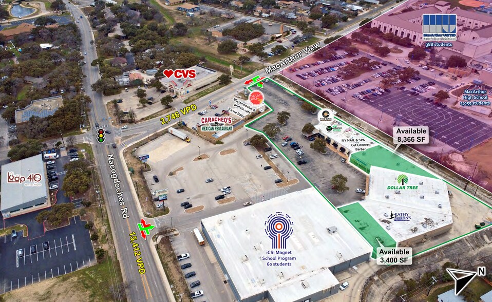 More Photos Of 3131-3175 Nacogdoches Rd, San Antonio Service Station For Lease