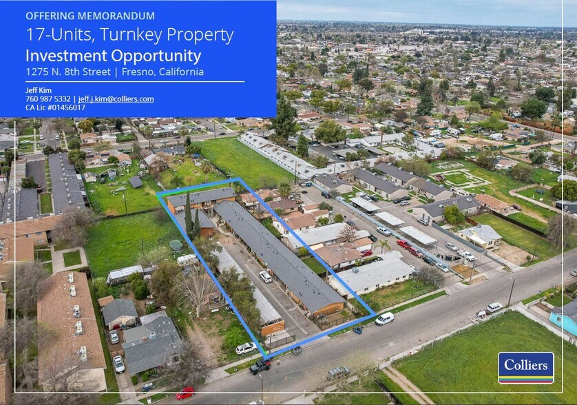 Primary Photo Of 1275 N 8th St, Fresno Apartments For Sale