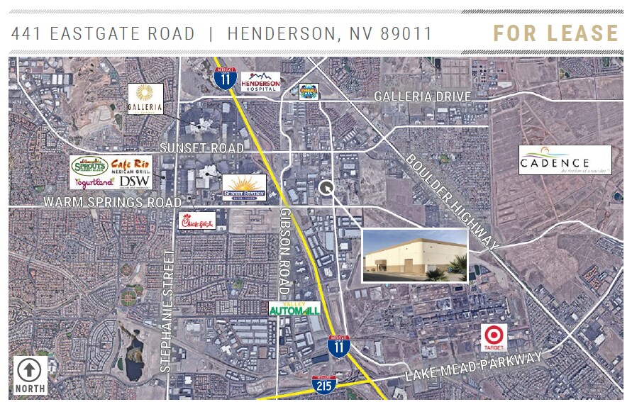 More Photos Of 441 Eastgate Rd, Henderson Warehouse For Lease