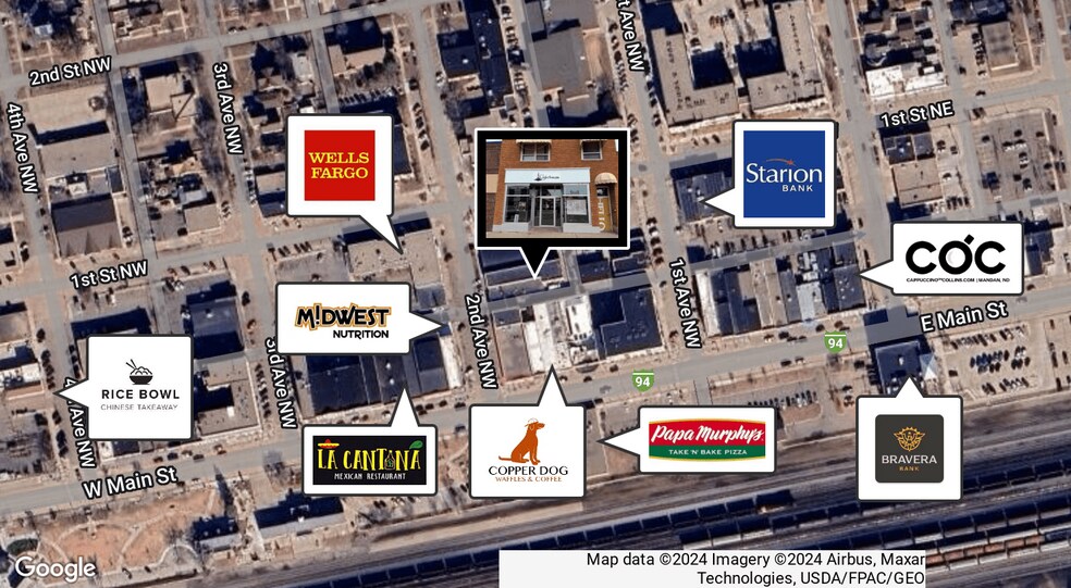 More Photos Of 112 NW 2nd Ave, Mandan Storefront Retail Residential For Lease