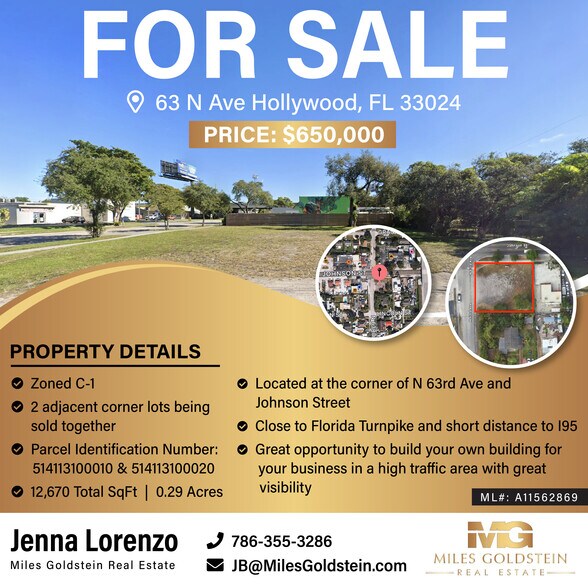 More Photos Of NW 63rd & Johnson St, Hollywood Land For Sale