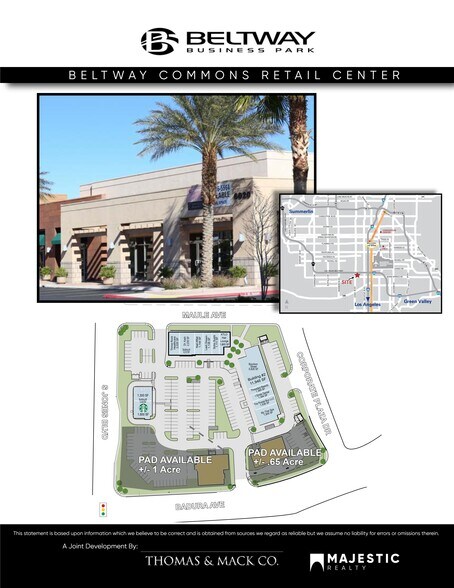 Primary Photo Of Badura Ave & Jones Blvd, Las Vegas Land For Lease