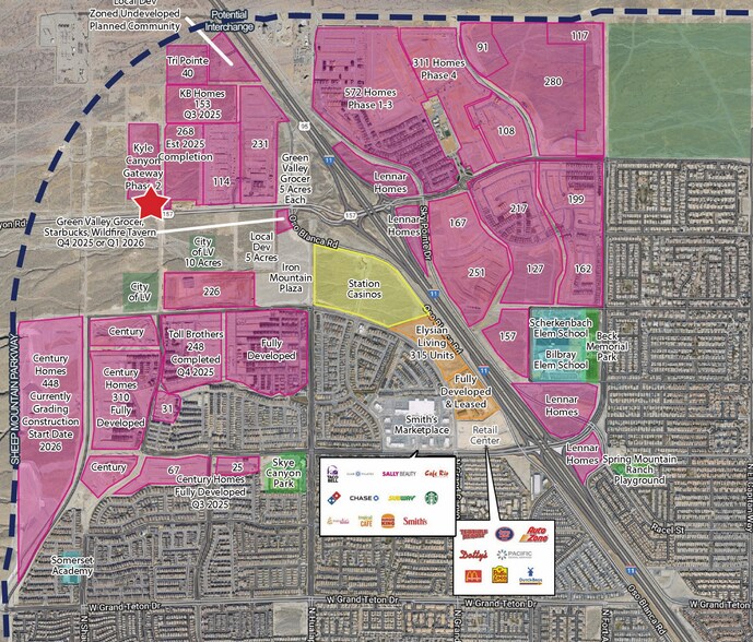 More Photos Of NWC Kyle Canyon Rd. & Alpine Ridge way, Las Vegas Land For Lease