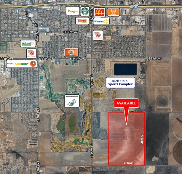 Primary Photo Of 58th & Eastern St NWC Ave, Amarillo, 79103, Amarillo Land For Sale