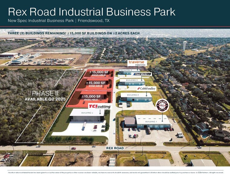 More Photos Of 4401 Rex Rd, Friendswood Warehouse For Sale